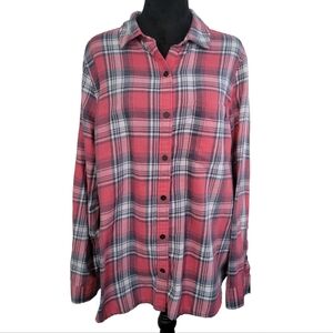 SO Button Down Plaid Shirt